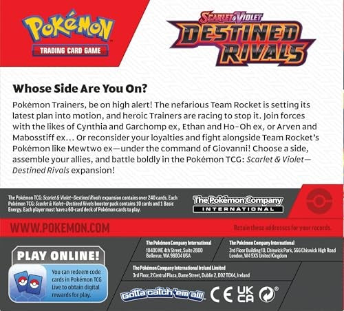 Pokemon Scarlet & Violet 10 - Destined Rivals Booster Box
