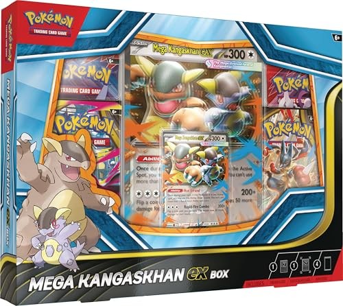 Pokémon Mega Kangaskhan Ex Box, 9x12 Inches, Pack of 1
