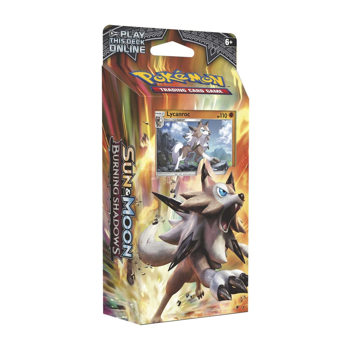Pokémon Sun & Moon Burning Shadows Theme Decks (Lycanroc)