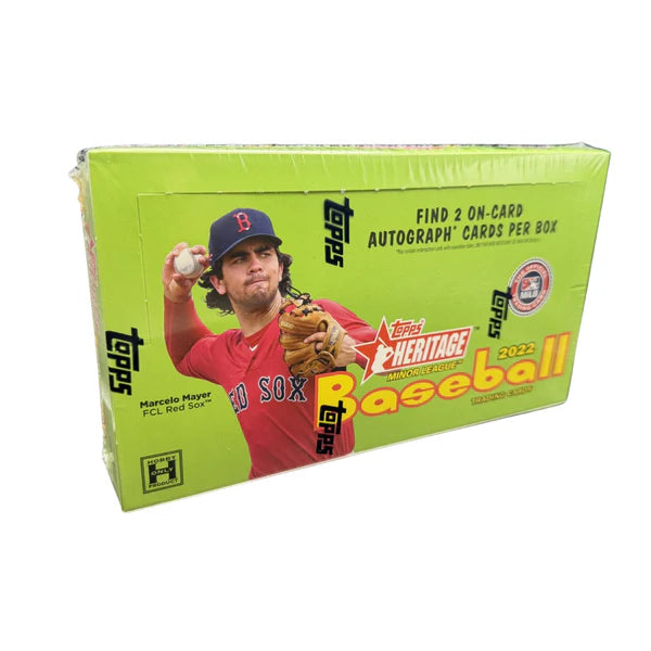 2022 Topps Heritage Minor League Baseball Hobby Box