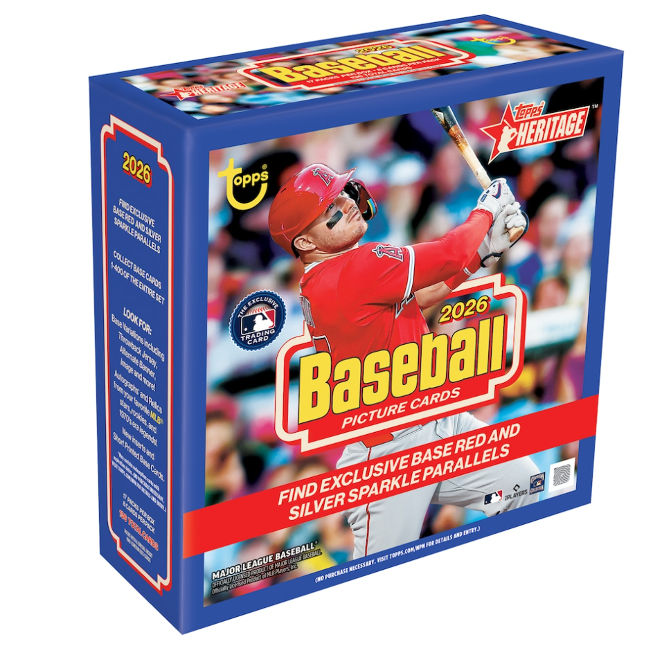 2026 Topps Heritage Baseball MEGA Box