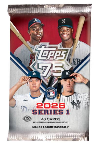 2026 Topps Series 1 Baseball Jumbo Pack