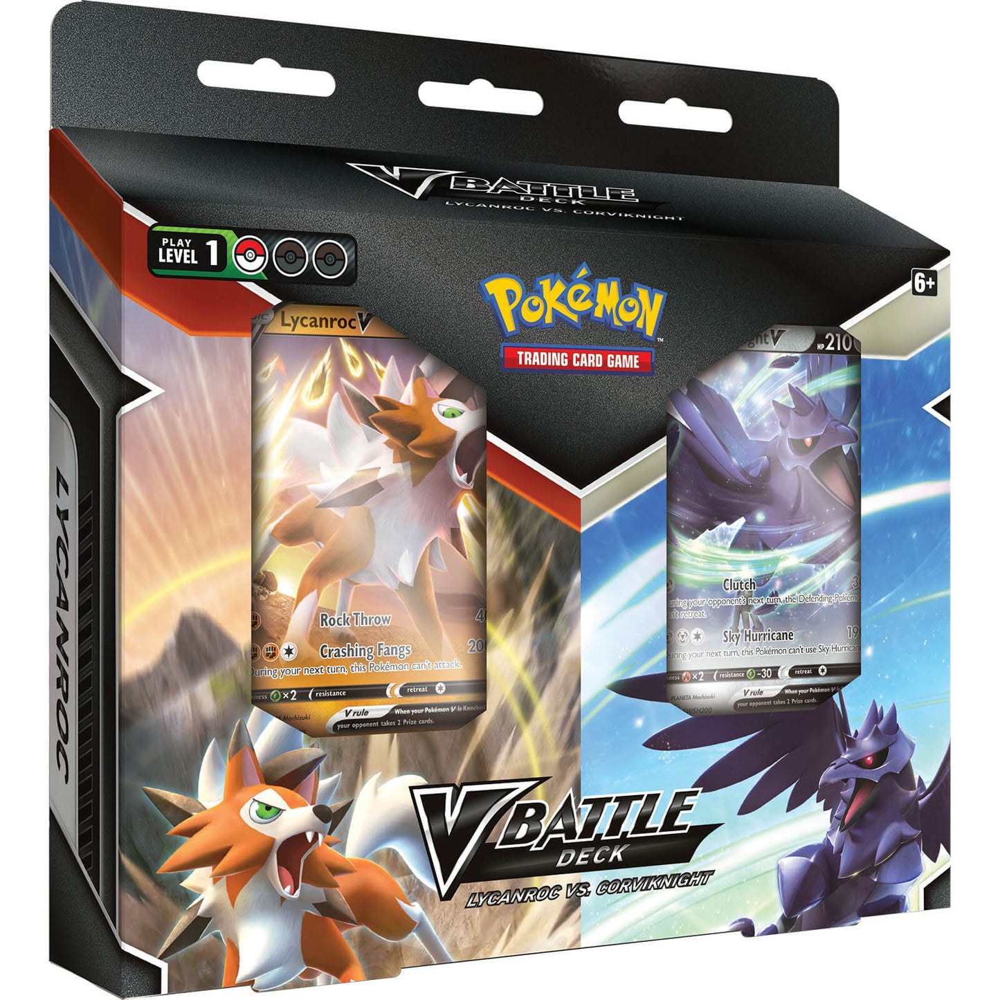 Pokémon Lycanroc / Corviknight V Battle Deck