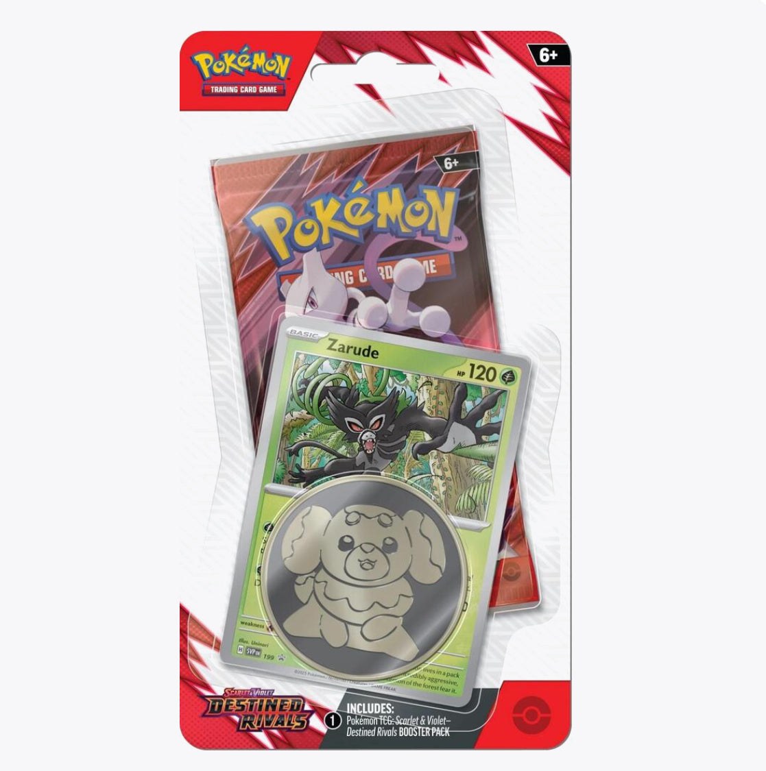 Pokemon Destined Rivals Blister - Zarude Promo