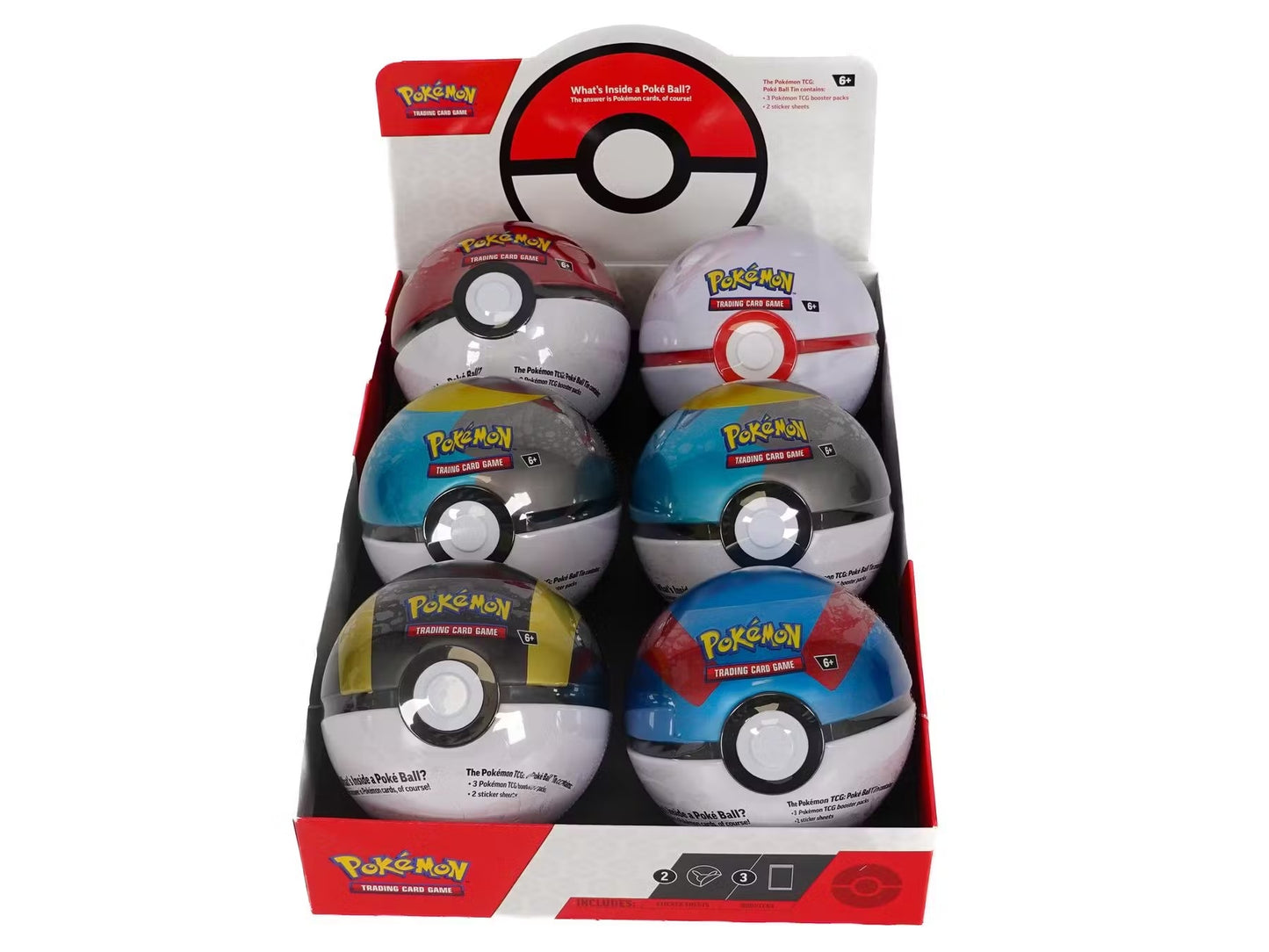 Pokemon Poké Ball Tins Q4 2024 - Styles May Vary