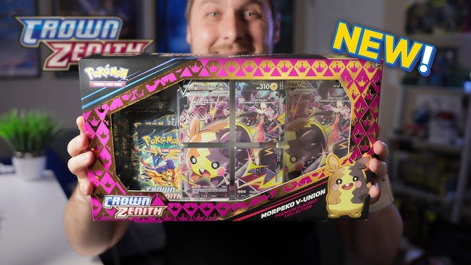 Pokémon Crown Zenith Morpeko V-Union Box