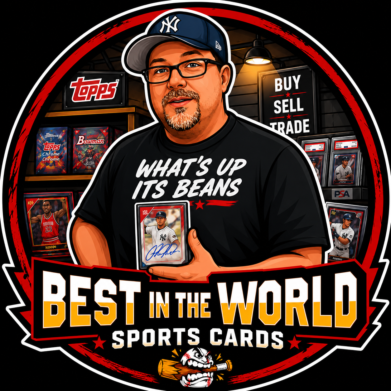Owner of Best in the World Sports Cards