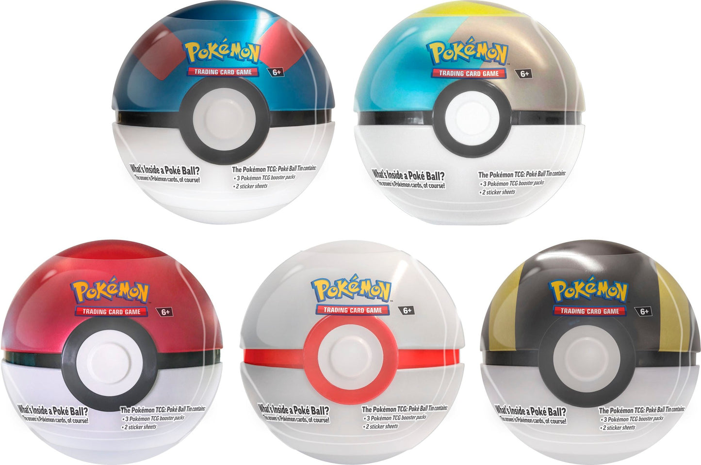 Pokemon Poké Ball Tins Q4 2024 - Styles May Vary
