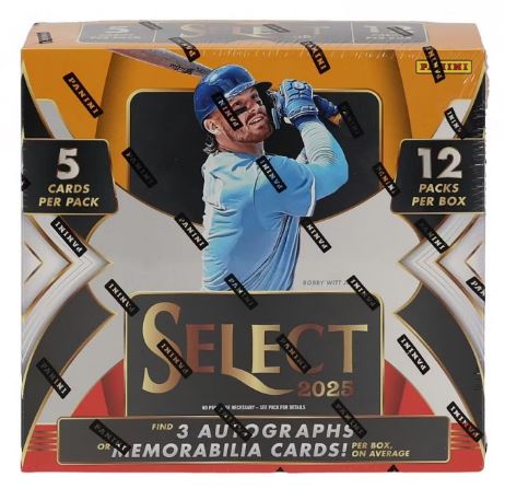2025 Panini SELECT Baseball Hobby Box