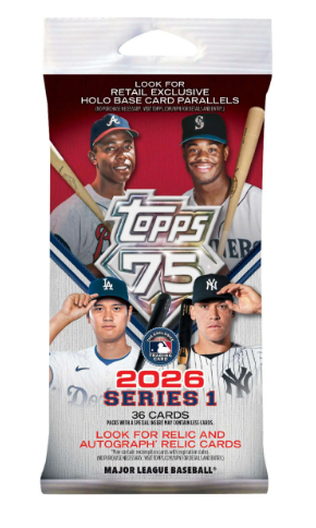 2026 Topps Series 1 Baseball - Fat Pack