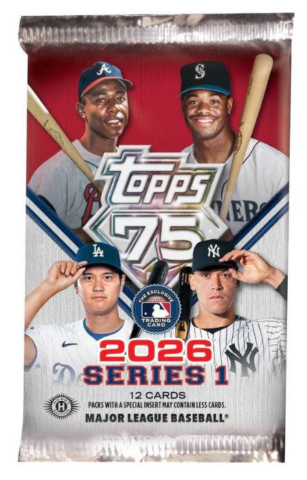 2026 Topps Series 1 Baseball Hobby Pack
