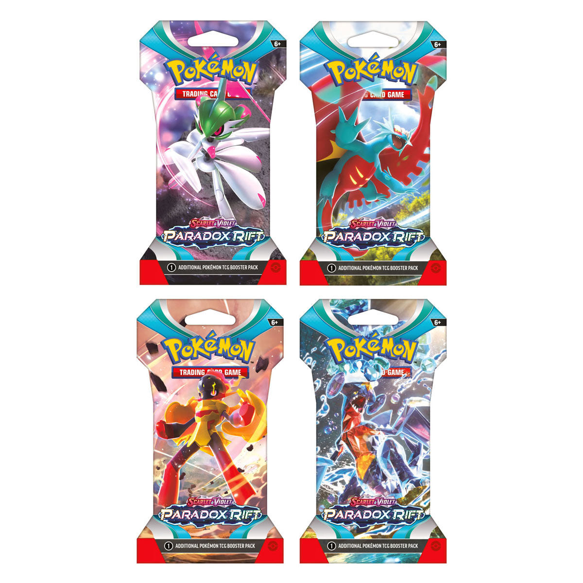 Pokemon Paradox Rift Sleeved Booster  - Styles May Vary