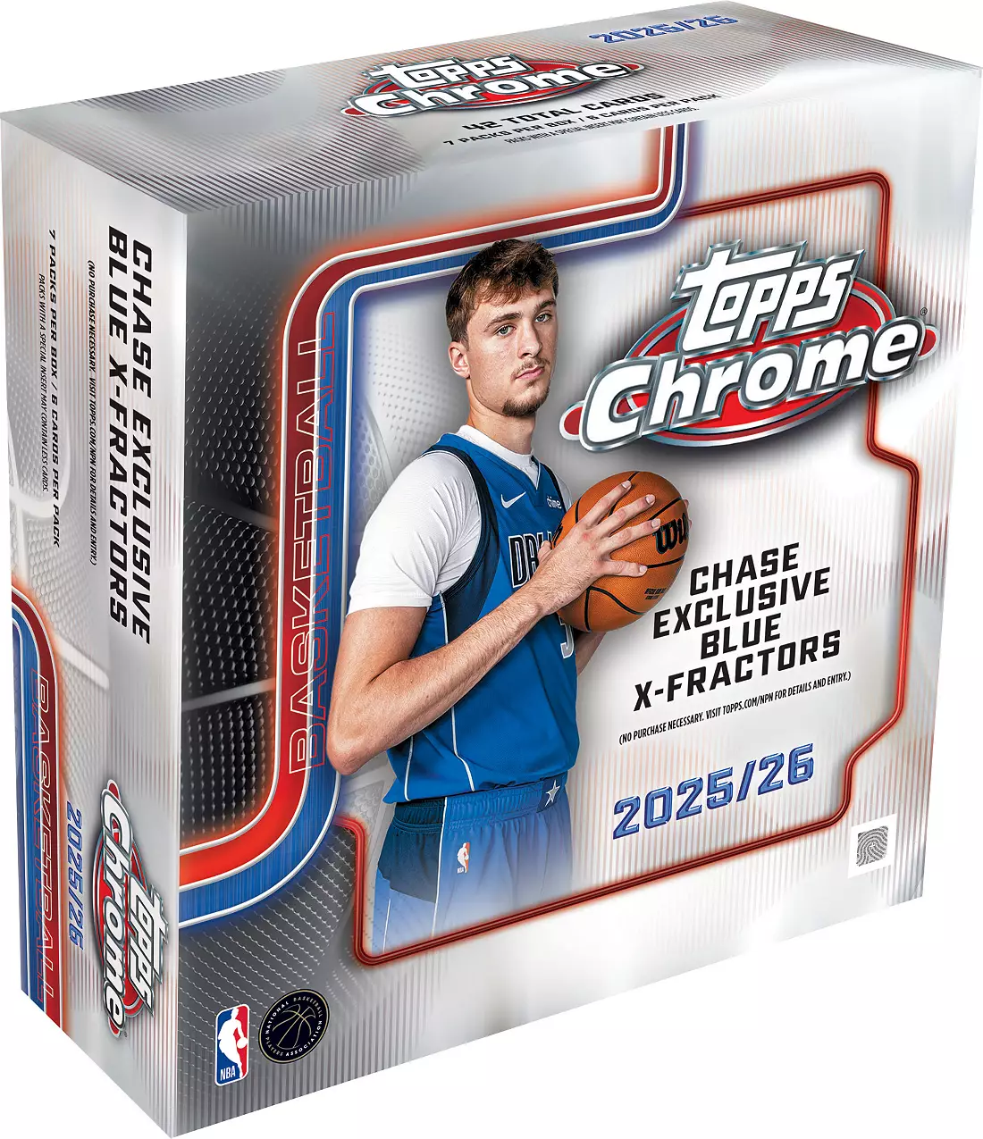Topps 2025-26 Chrome Basketball Mega Box