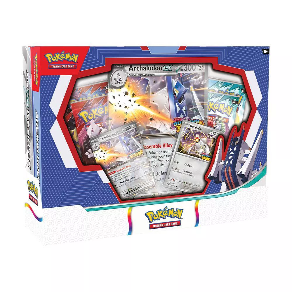 Pokémon TCG: Archaludon EX Box - 4 Packs