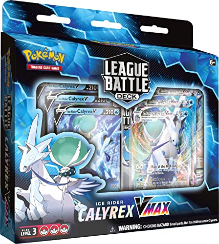 Pokémon TCG: Ice Rider Calyrex VMAX Battle Deck