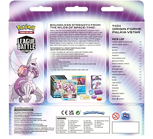 Pokémon Origin Forme Palkia VSTAR Battle Deck