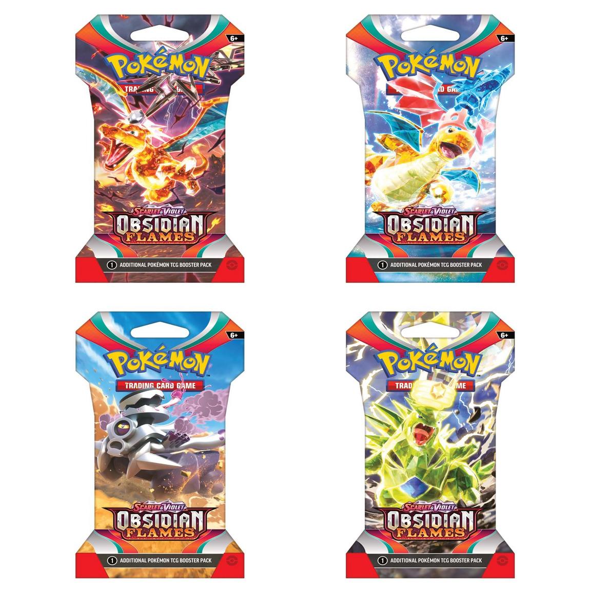 Pokemon Scarlet and Violet Obsidian Flames Booster - Styles May Vary