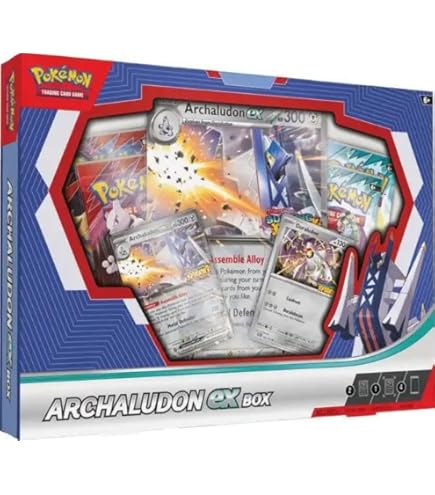 Pokémon TCG: Archaludon EX Box - 4 Packs