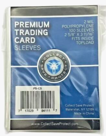 CSP Premium Trading Card Sleeves - Regular FULL CASE 10,000ct