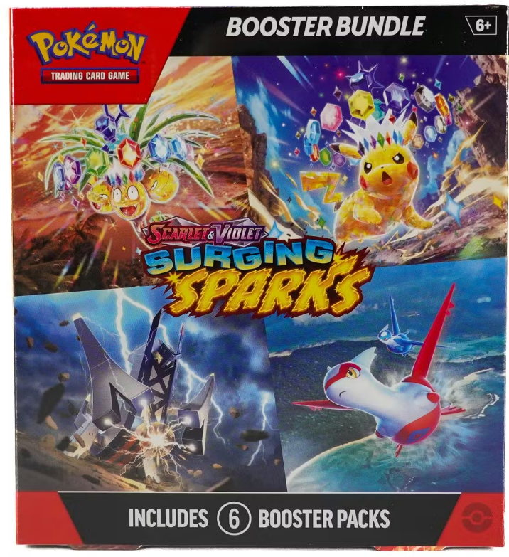 The Pokemon Scarlet & Violet Surging Sparks Booster Bundle